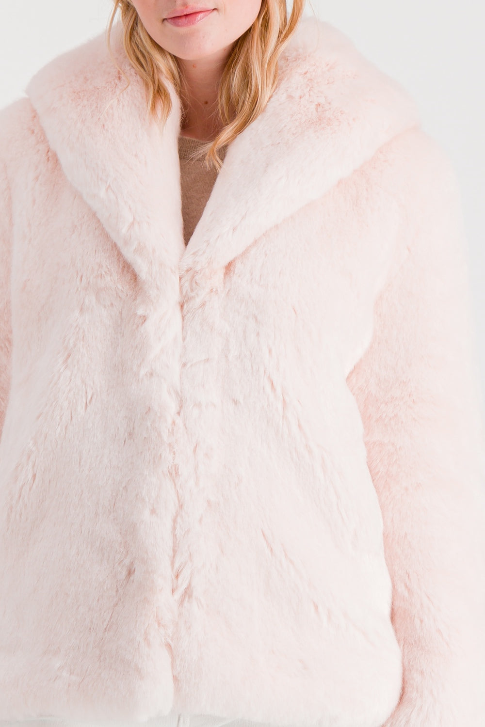 Faux Fur Coat Oasis Pink Jacket Poppin' Off Faux Fur Coat Pink Fashion Nova